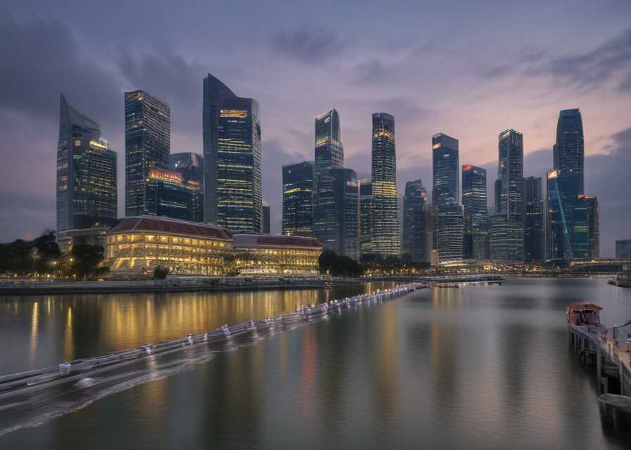 Singapore city scenes